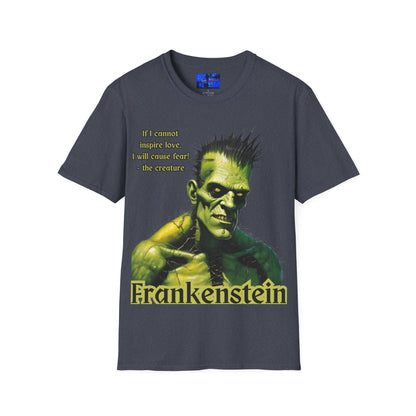 Frankenstein's Creature DKcolors Unisex T-Shirt by cypherpunkgear – cypherpunkgear.com | Cypherpunk Merch