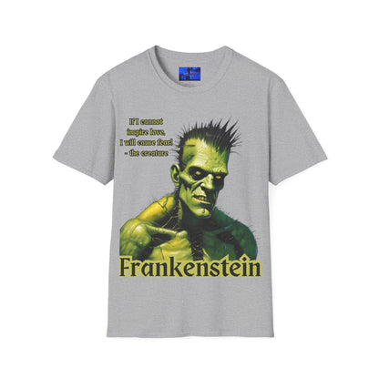 Frankenstein's Creature LTcolors Unisex T-Shirt by cypherpunkgear – cypherpunkgear.com | Cypherpunk Merch