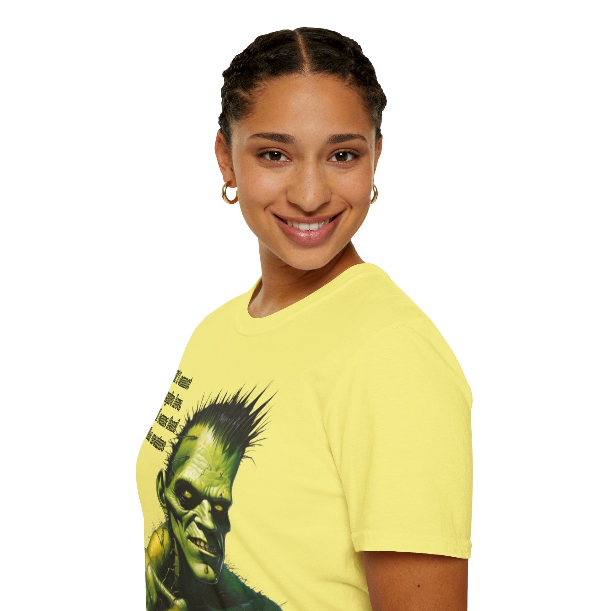 Frankenstein's Creature LTcolors Unisex T-Shirt by cypherpunkgear – cypherpunkgear.com | Cypherpunk Merch