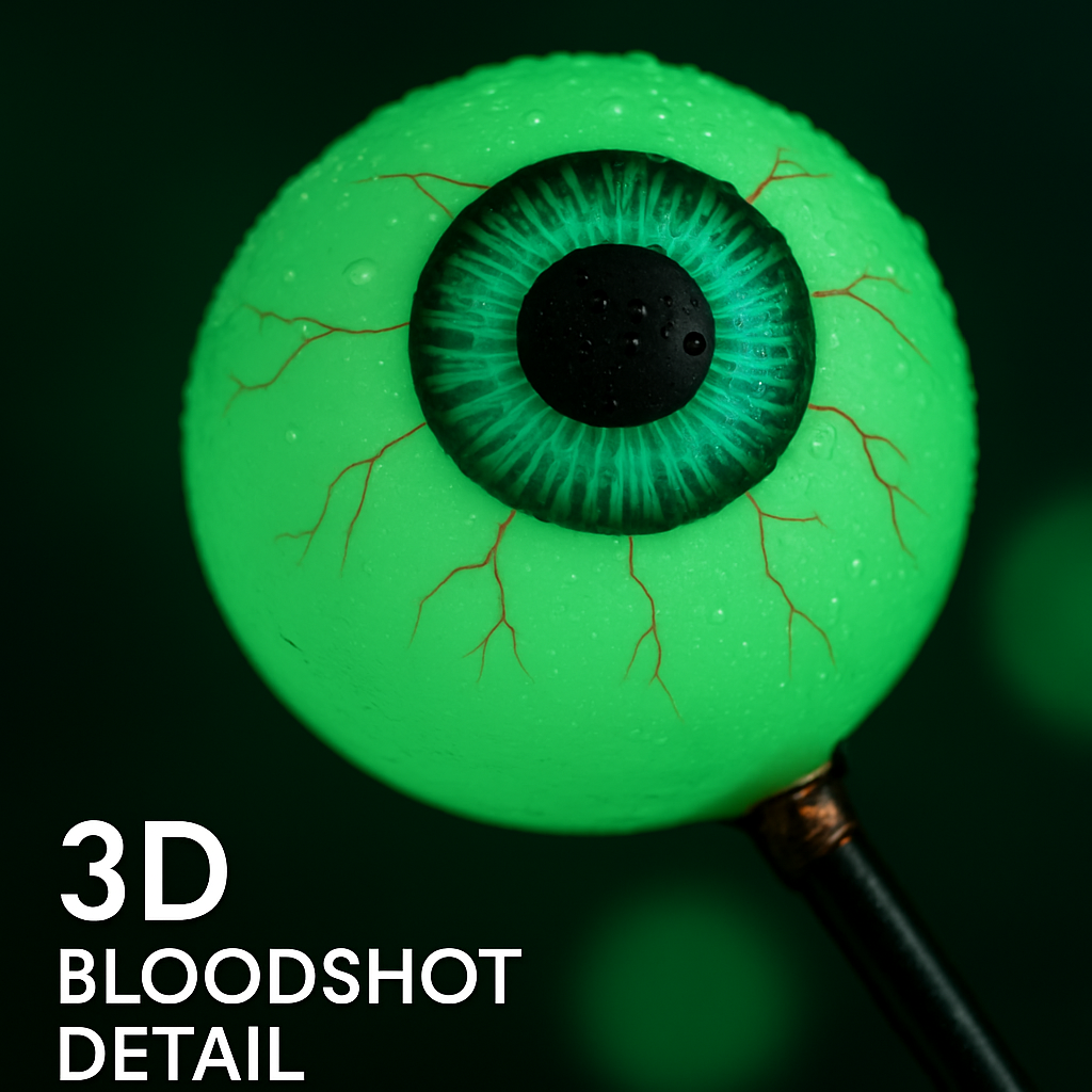 Solar Scary Eyeballs Lights for Halloween Outdoor Decor