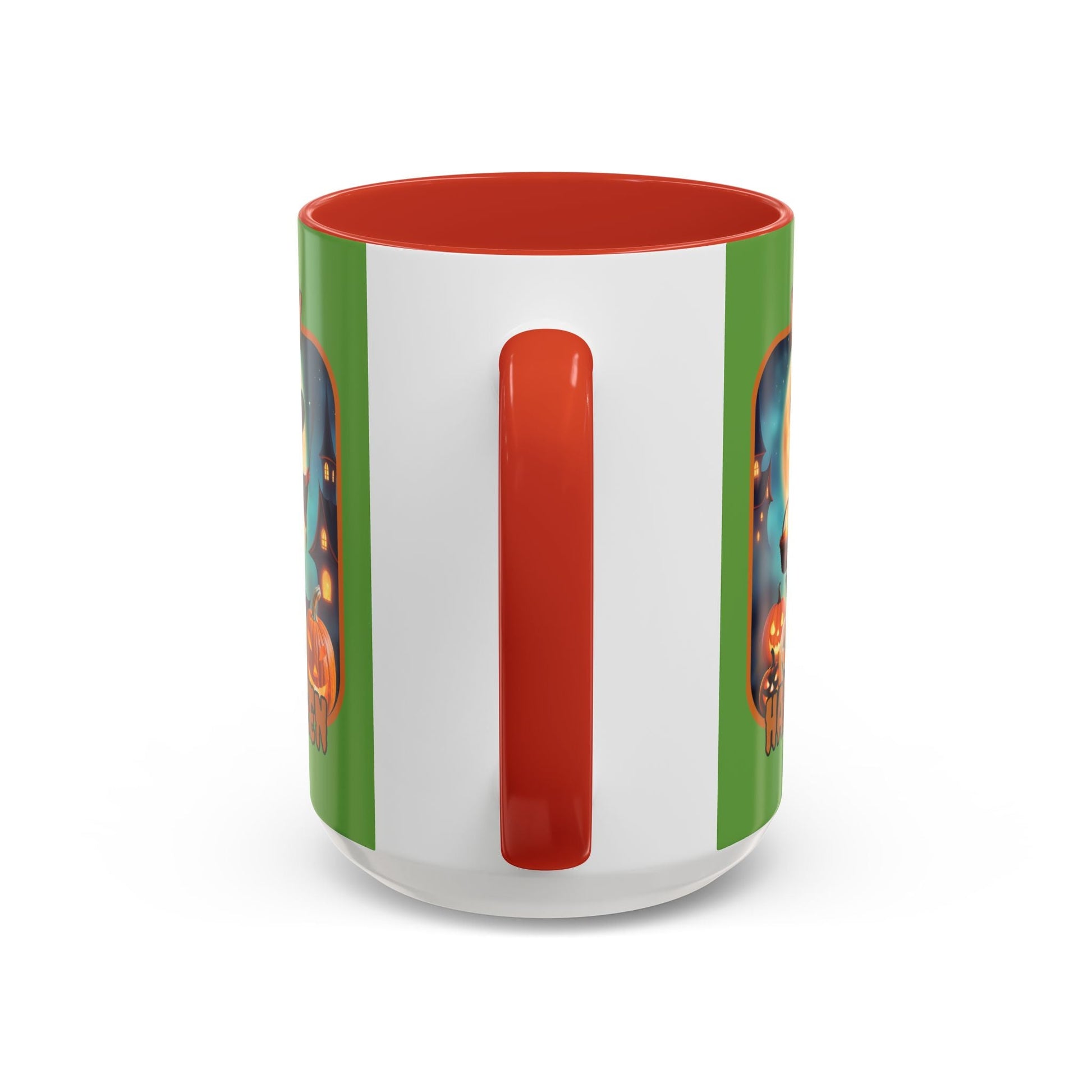 Happy Halloween Little Witch ORfont Accent Mug by cypherpunkgear – cypherpunkgear.com | Cypherpunk Merch