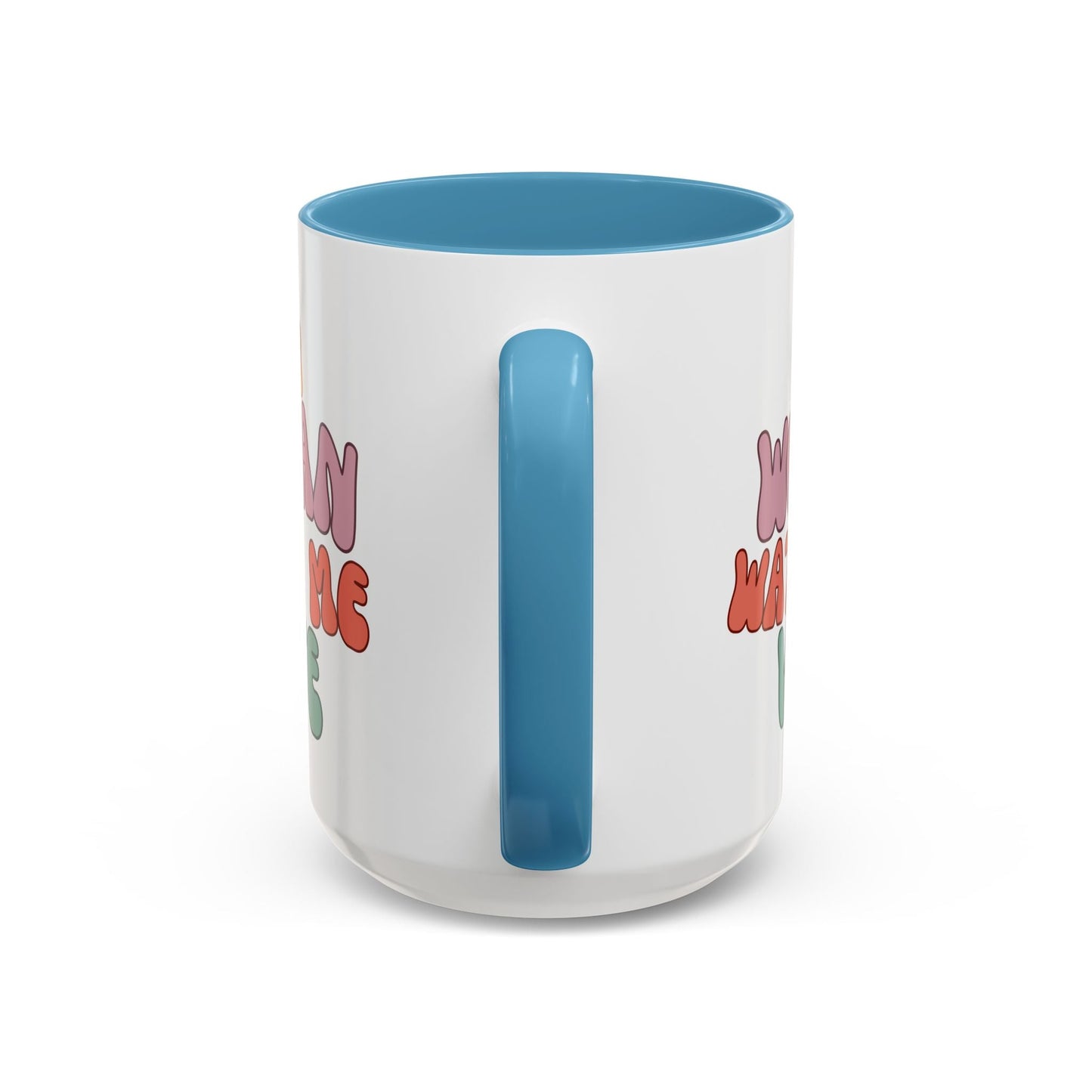 I Am Woman Watch Me Vote Accent Mug by cypherpunkgear – cypherpunkgear.com | Cypherpunk Merch