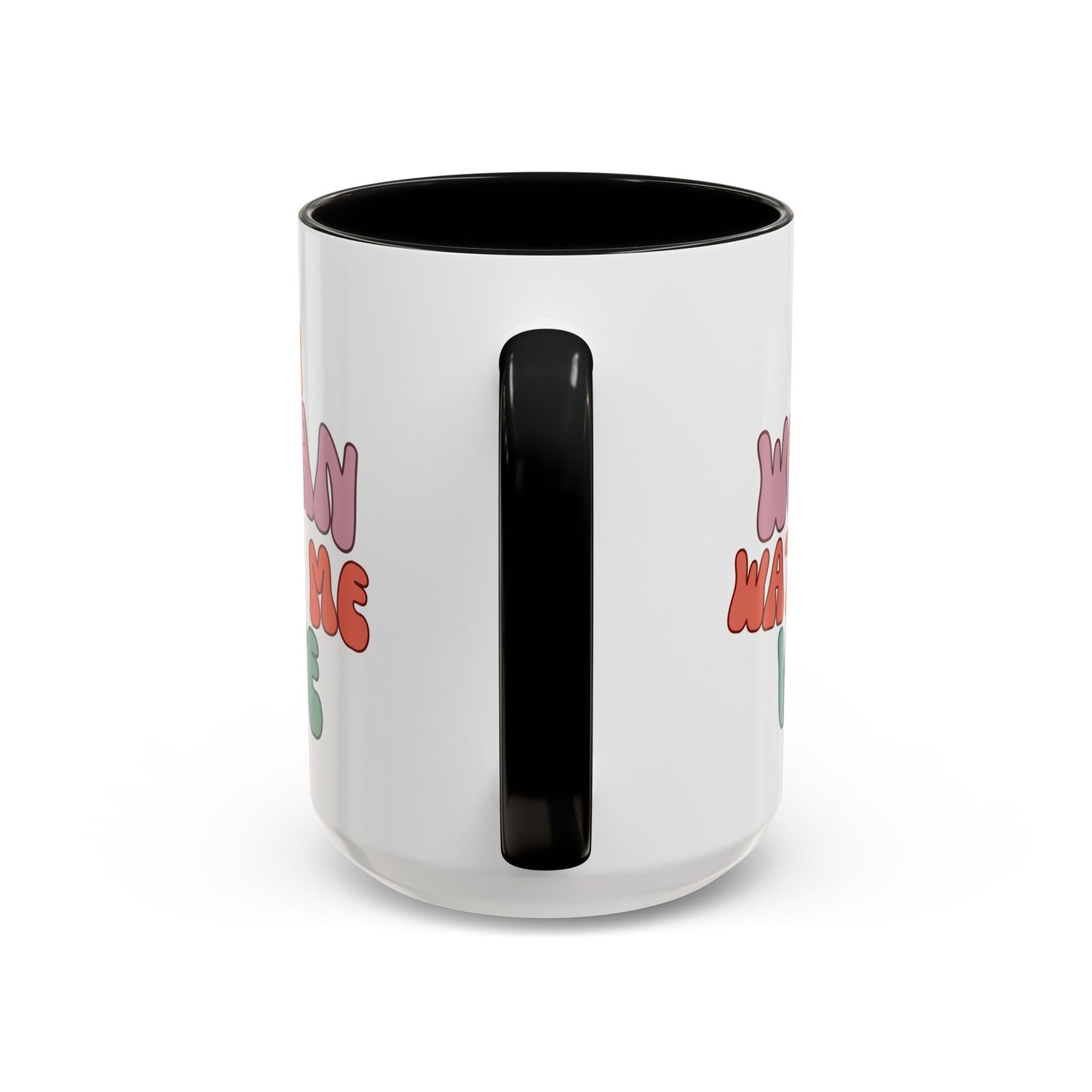 I Am Woman Watch Me Vote Accent Mug by cypherpunkgear – cypherpunkgear.com | Cypherpunk Merch