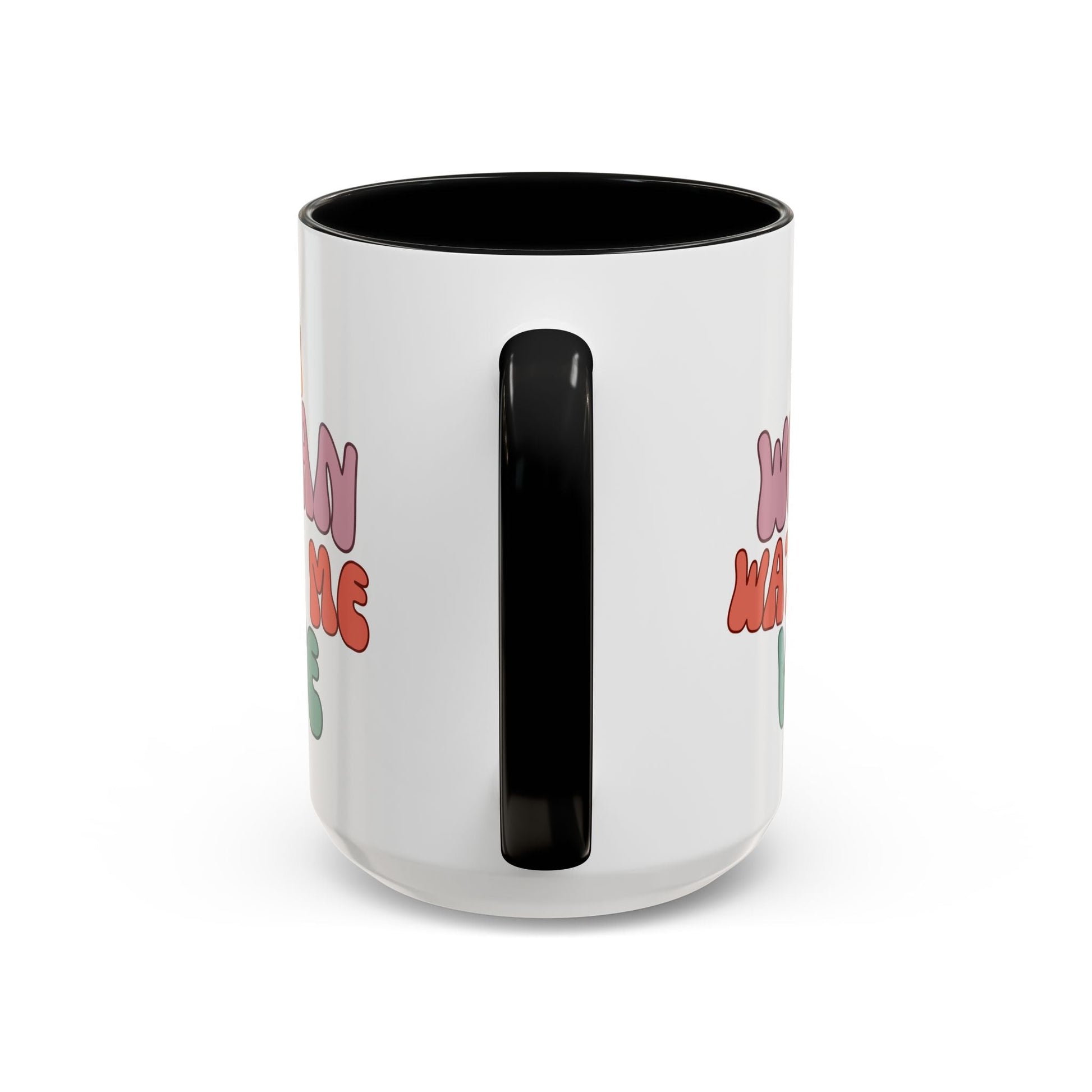 I Am Woman Watch Me Vote Accent Mug by cypherpunkgear – cypherpunkgear.com | Cypherpunk Merch