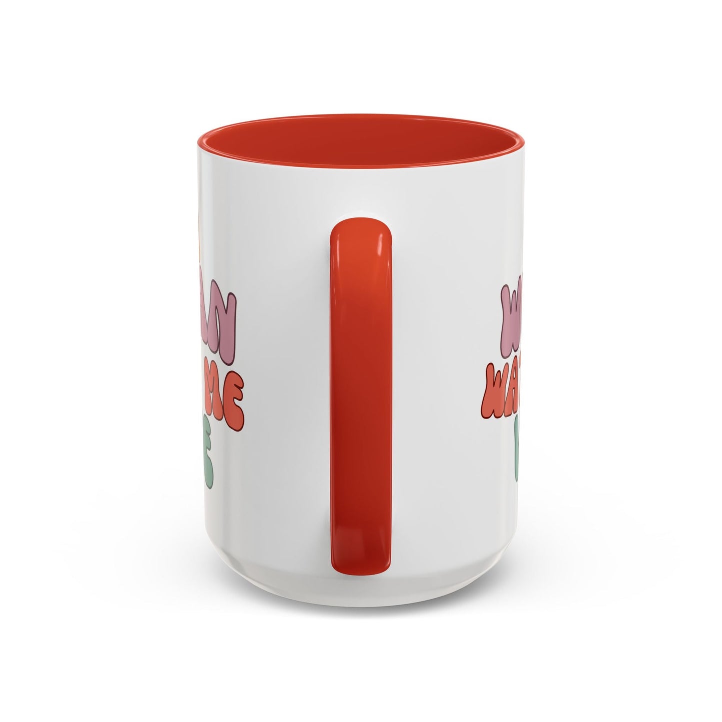 I Am Woman Watch Me Vote Accent Mug by cypherpunkgear – cypherpunkgear.com | Cypherpunk Merch