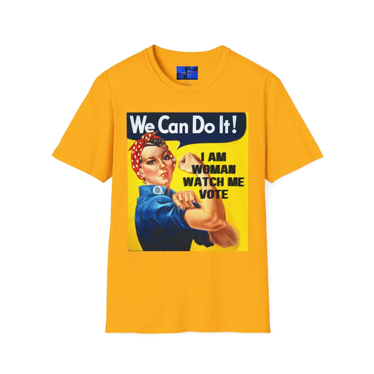 I Am Woman Watch Me Vote LTcolors Unisex T-Shirt by cypherpunkgear – cypherpunkgear.com | Cypherpunk Merch