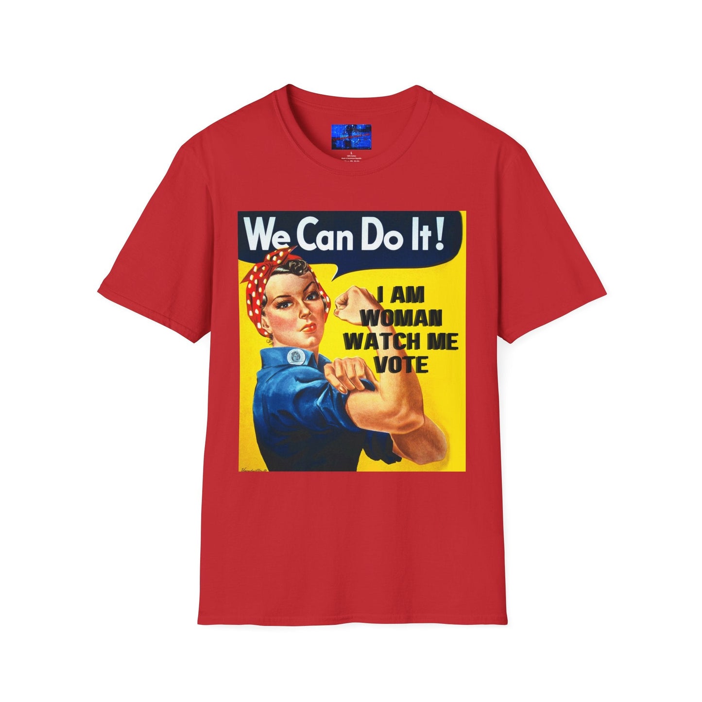 I Am Woman Watch Me Vote LTcolors Unisex T-Shirt by cypherpunkgear – cypherpunkgear.com | Cypherpunk Merch
