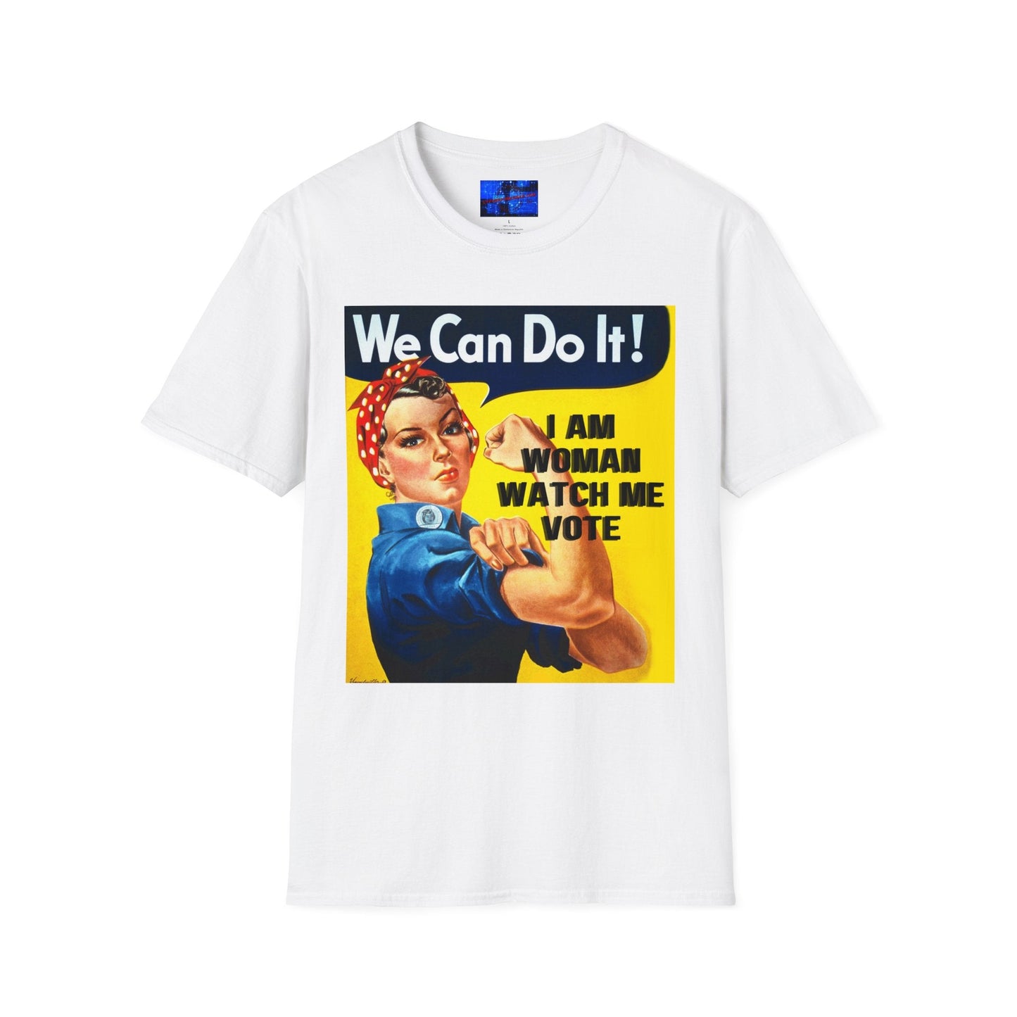 I Am Woman Watch Me Vote LTcolors Unisex T-Shirt by cypherpunkgear – cypherpunkgear.com | Cypherpunk Merch