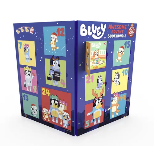 Bluey: Awesome Advent Calendar Book Bundle - Paperback