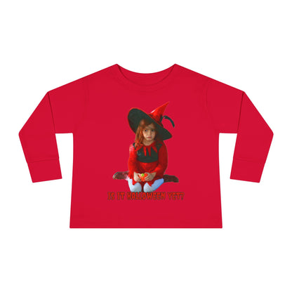 Is it Halloween yet? Toddler Long Sleeve Tee by cypherpunkgear – cypherpunkgear.com | Cypherpunk Merch
