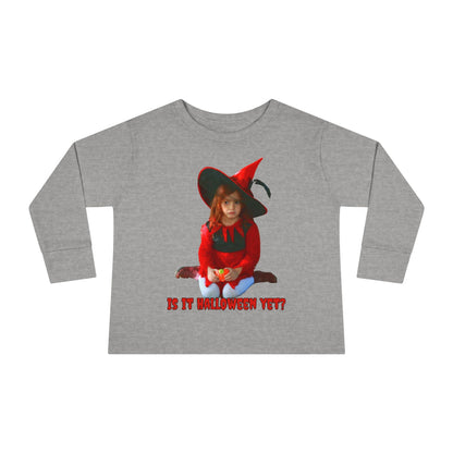 Is it Halloween yet? Toddler Long Sleeve Tee by cypherpunkgear – cypherpunkgear.com | Cypherpunk Merch