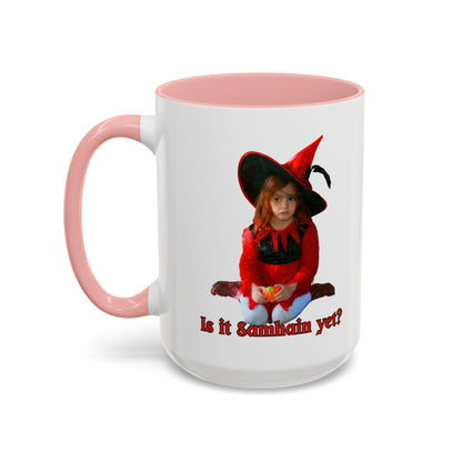 Is it Samhain yet? Accent Mug by cypherpunkgear – cypherpunkgear.com | Cypherpunk Merch