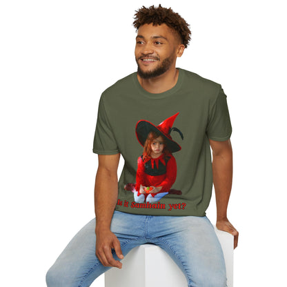 Is it Samhain yet? DKcolors Unisex T-Shirt by cypherpunkgear – cypherpunkgear.com | Cypherpunk Merch