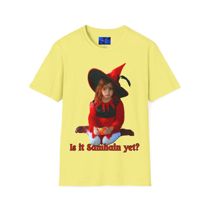 Is it Samhain yet? LTcolors Unisex T-Shirt by cypherpunkgear – cypherpunkgear.com | Cypherpunk Merch