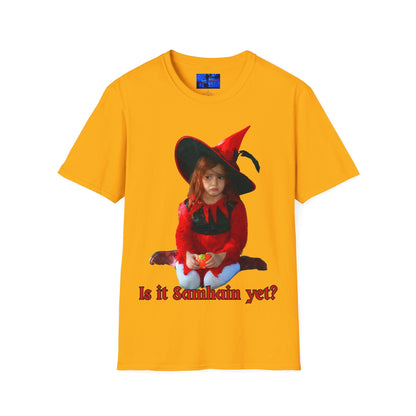 Is it Samhain yet? LTcolors Unisex T-Shirt by cypherpunkgear – cypherpunkgear.com | Cypherpunk Merch