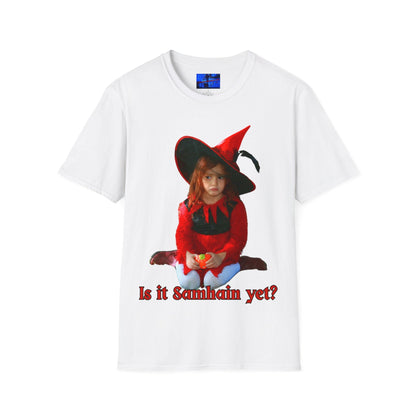 Is it Samhain yet? LTcolors Unisex T-Shirt by cypherpunkgear – cypherpunkgear.com | Cypherpunk Merch