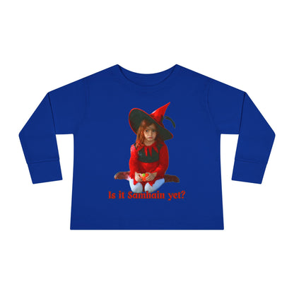 Is it Samhain yet? Toddler Long Sleeve Tee by cypherpunkgear – cypherpunkgear.com | Cypherpunk Merch
