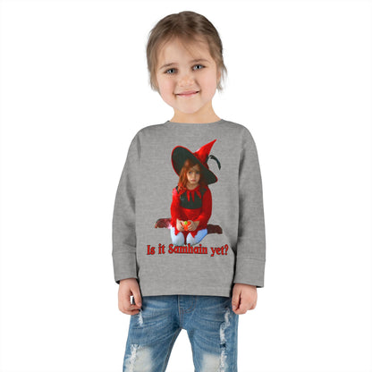 Is it Samhain yet? Toddler Long Sleeve Tee by cypherpunkgear – cypherpunkgear.com | Cypherpunk Merch