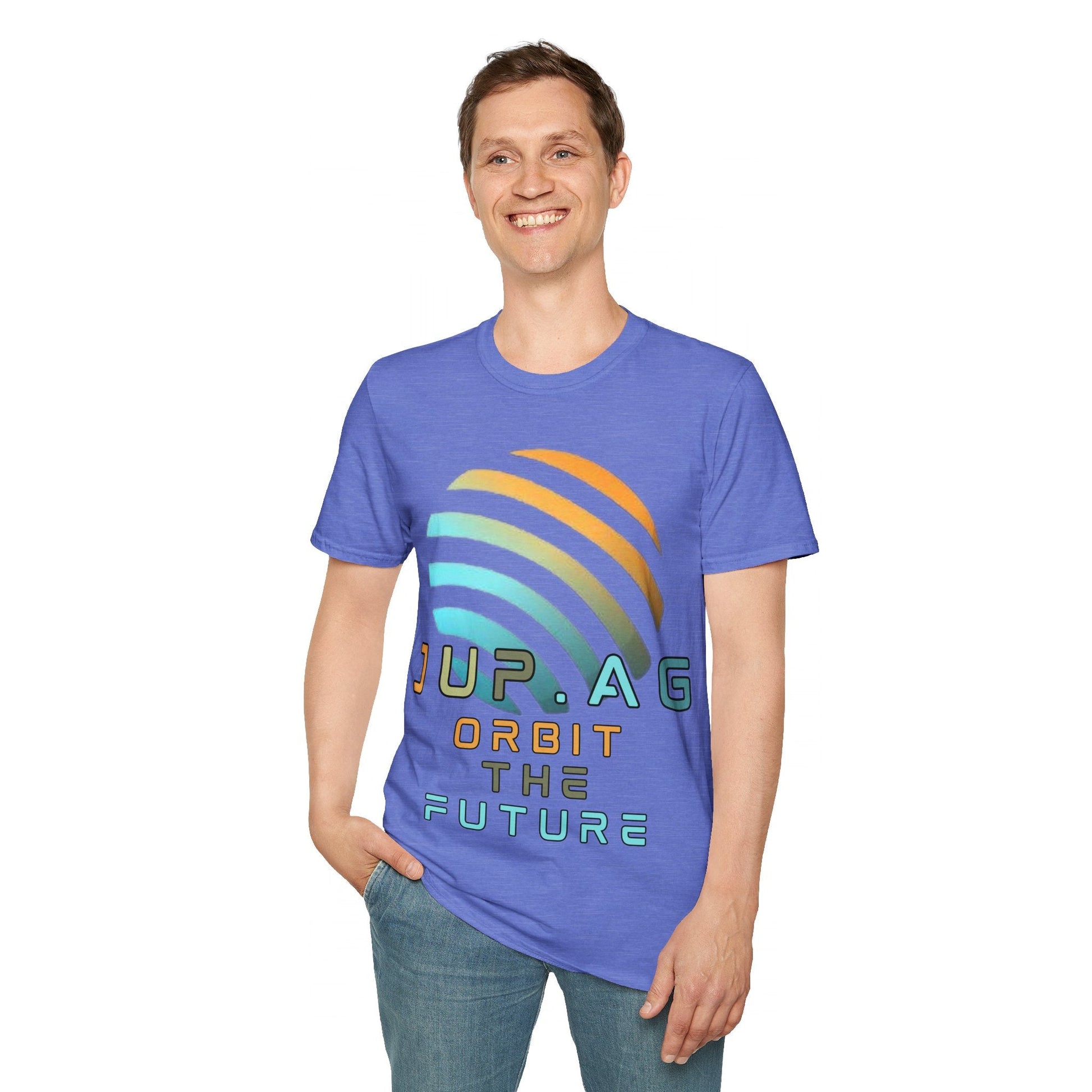 Jupiter (JUP) Orbit the Future LTcolors Unisex T-Shirt by cypherpunkgear – cypherpunkgear.com | Cypherpunk Merch