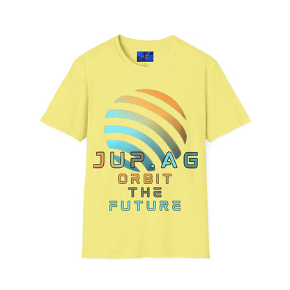 Jupiter (JUP) Orbit the Future LTcolors Unisex T-Shirt by cypherpunkgear – cypherpunkgear.com | Cypherpunk Merch