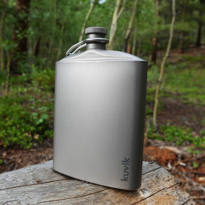 Kuvik 220ml Titanium Flask