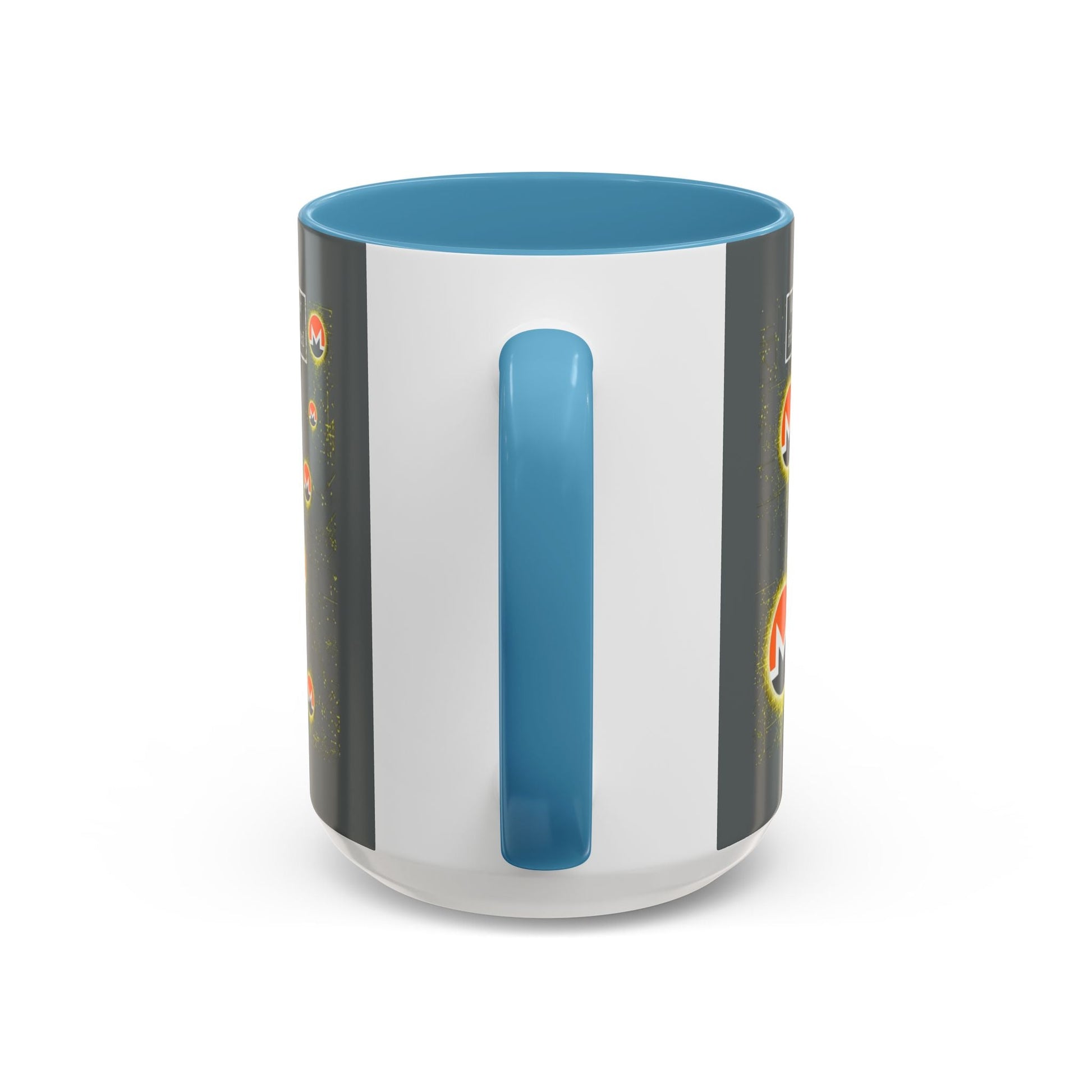 Monero DAYFAA Accent Mug by cypherpunkgear – cypherpunkgear.com | Cypherpunk Merch
