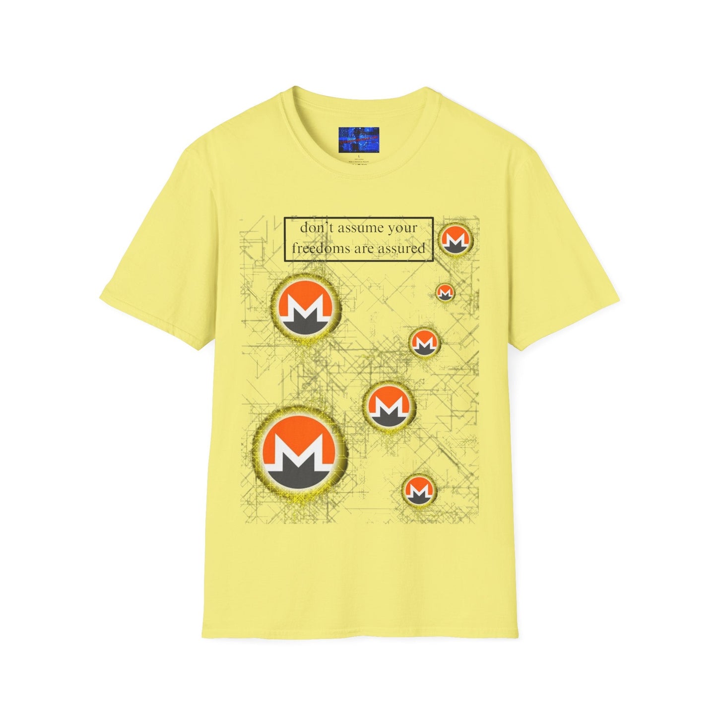 Monero DAYFAA LTcolors Unisex T-Shirt by cypherpunkgear – cypherpunkgear.com | Cypherpunk Merch