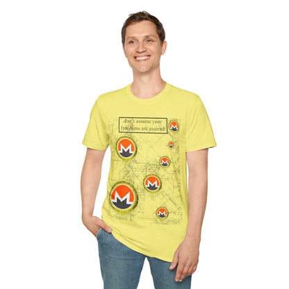 Monero DAYFAA LTcolors Unisex T-Shirt by cypherpunkgear – cypherpunkgear.com | Cypherpunk Merch