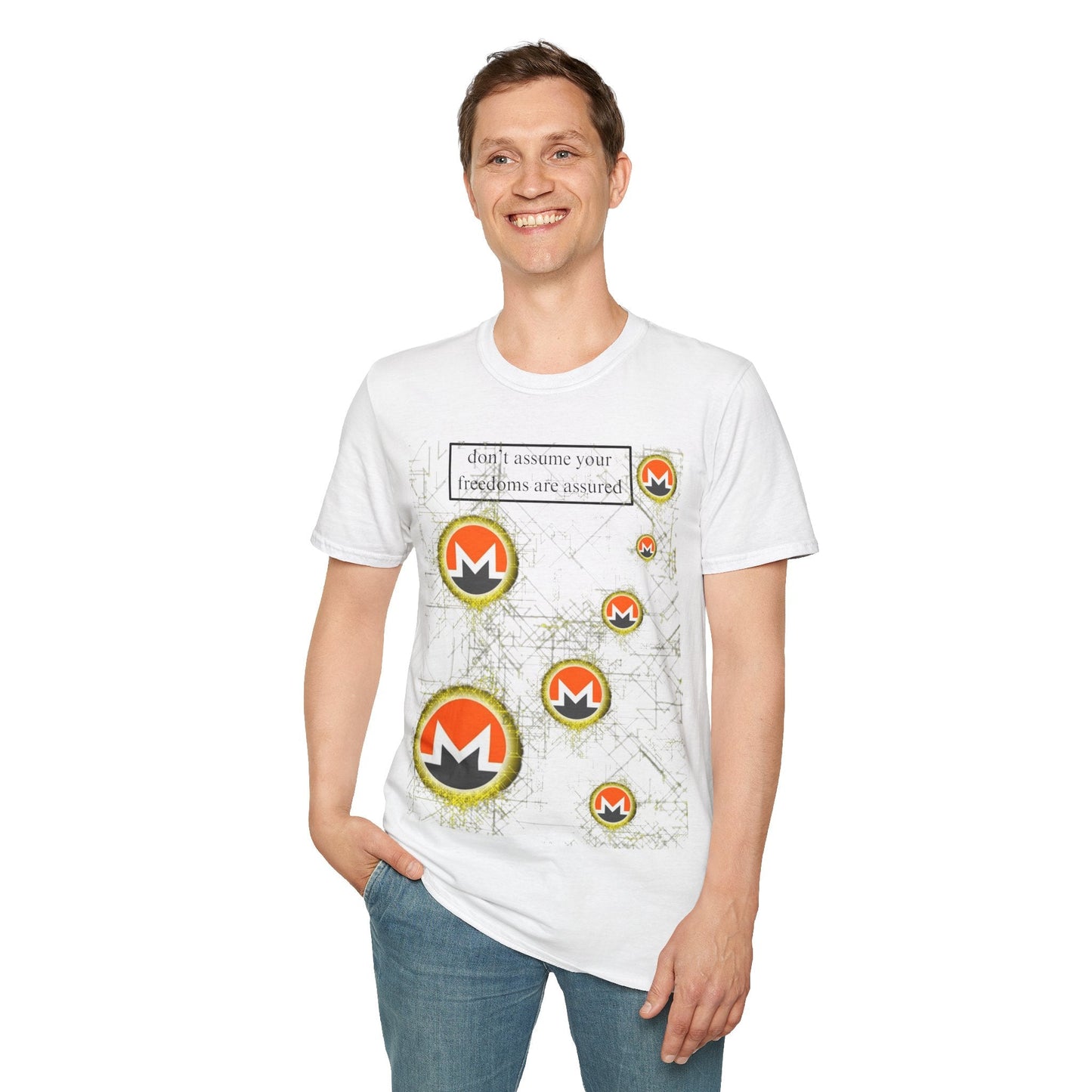 Monero DAYFAA LTcolors Unisex T-Shirt by cypherpunkgear – cypherpunkgear.com | Cypherpunk Merch
