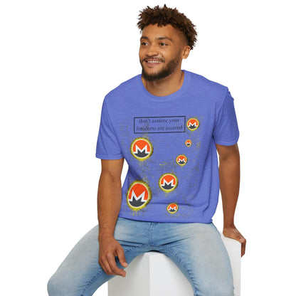 Monero DAYFAA LTcolors Unisex T-Shirt by cypherpunkgear – cypherpunkgear.com | Cypherpunk Merch