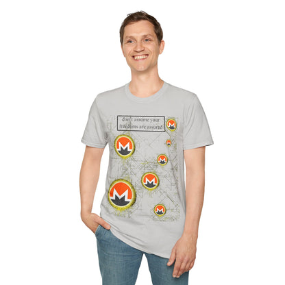 Monero DAYFAA LTcolors Unisex T-Shirt by cypherpunkgear – cypherpunkgear.com | Cypherpunk Merch