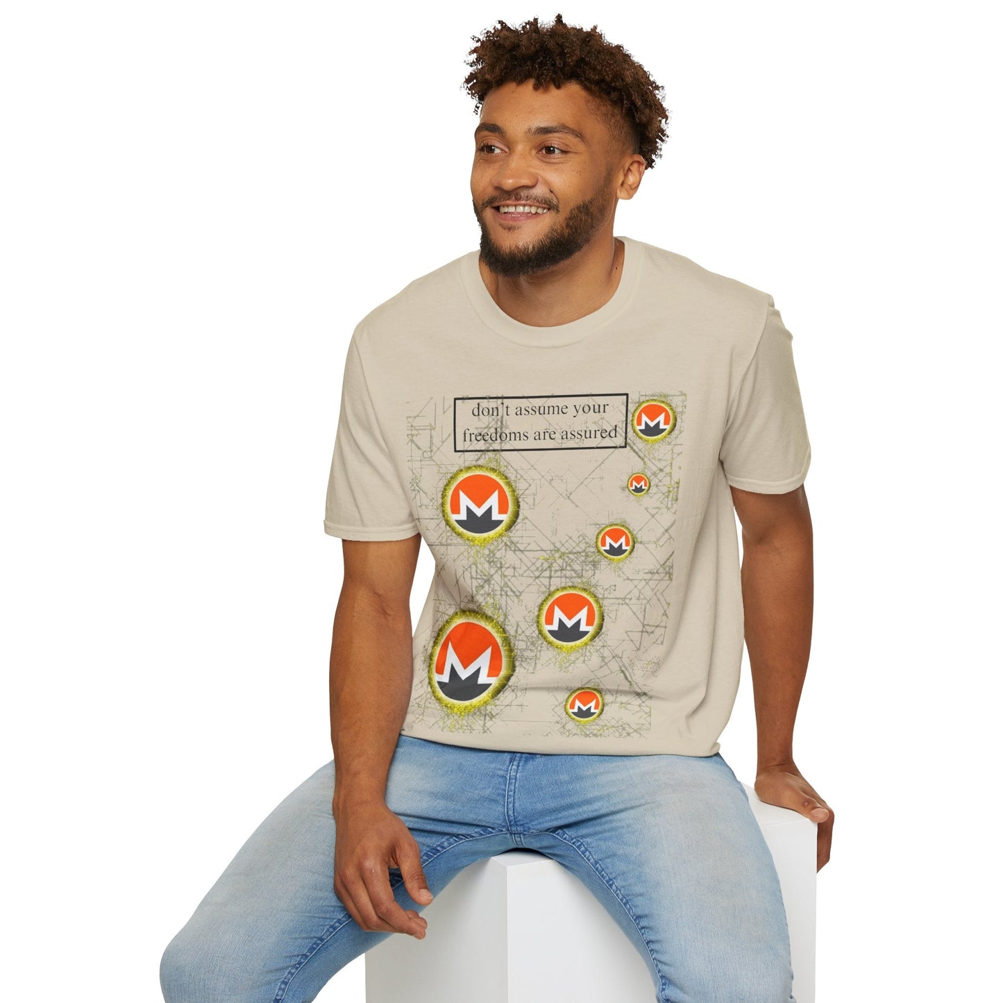 Monero DAYFAA LTcolors Unisex T-Shirt by cypherpunkgear – cypherpunkgear.com | Cypherpunk Merch