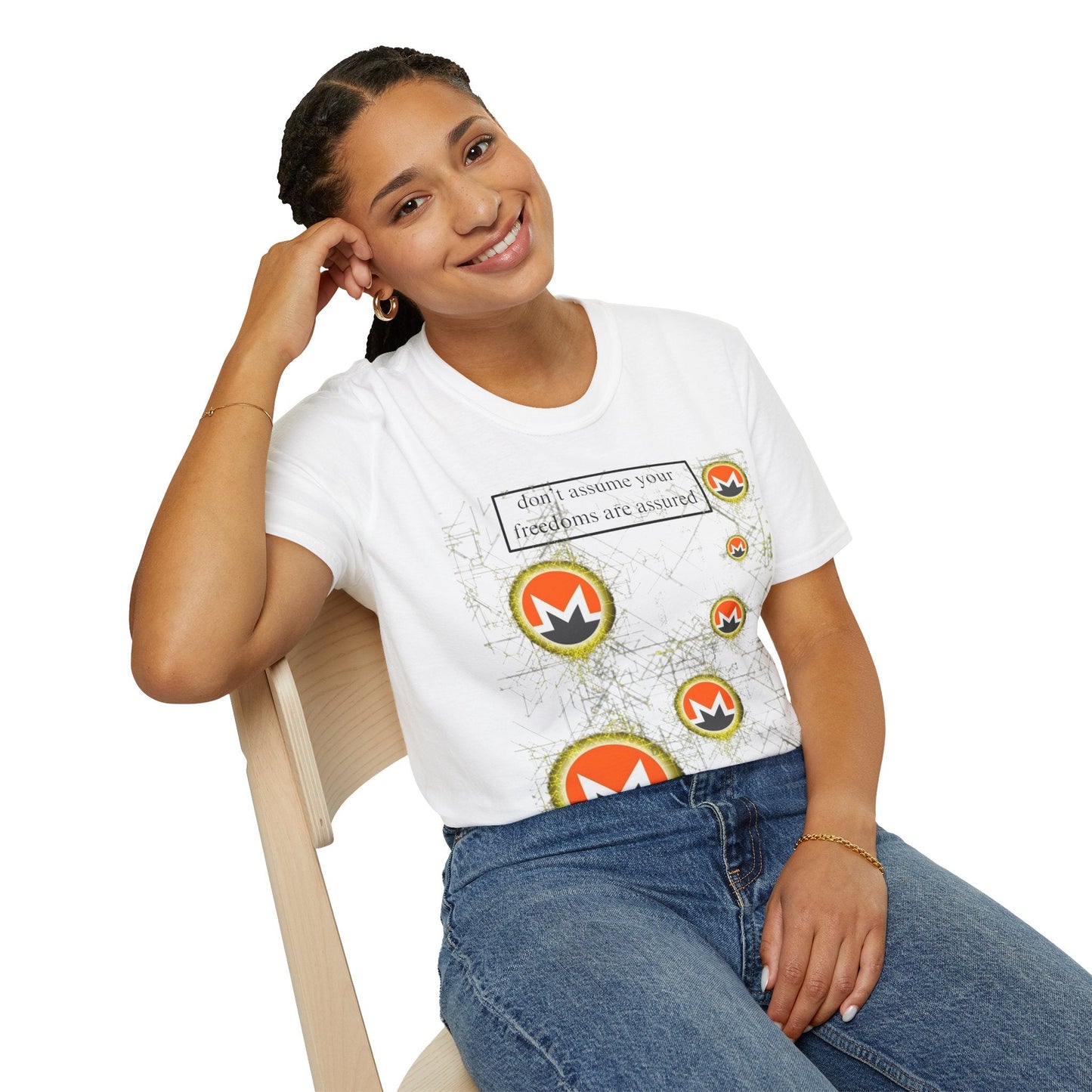 Monero DAYFAA LTcolors Unisex T-Shirt by cypherpunkgear – cypherpunkgear.com | Cypherpunk Merch