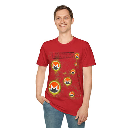 Monero DAYFAA LTcolors Unisex T-Shirt by cypherpunkgear – cypherpunkgear.com | Cypherpunk Merch