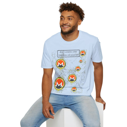 Monero DAYFAA LTcolors Unisex T-Shirt by cypherpunkgear – cypherpunkgear.com | Cypherpunk Merch