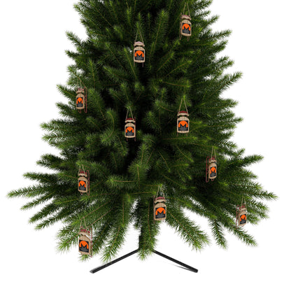 Monero (XMR) Black BG Sled Ornament by cypherpunkgear – cypherpunkgear.com | Cypherpunk Merch