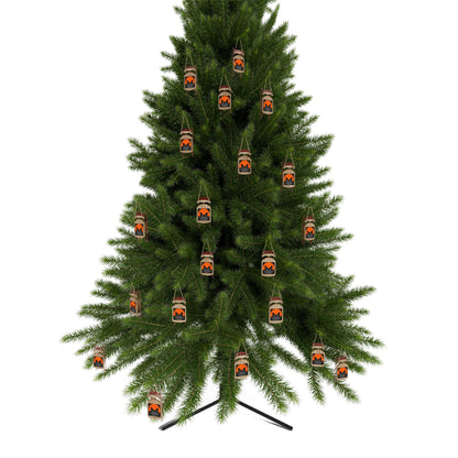 Monero (XMR) Black BG Sled Ornament by cypherpunkgear – cypherpunkgear.com | Cypherpunk Merch