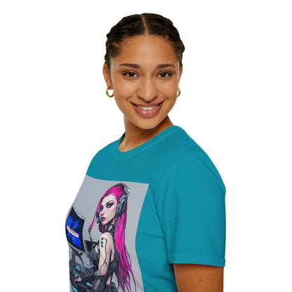 Netrunner Cyberpunk Unisex T-Shirt by cypherpunkgear – cypherpunkgear.com | Cypherpunk Merch