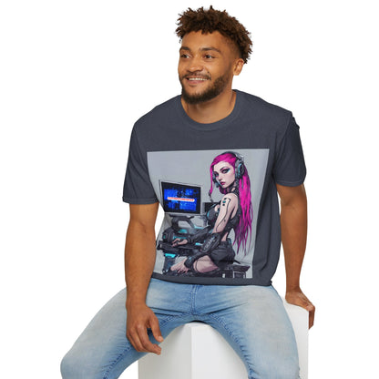 Netrunner Cyberpunk Unisex T-Shirt by cypherpunkgear – cypherpunkgear.com | Cypherpunk Merch