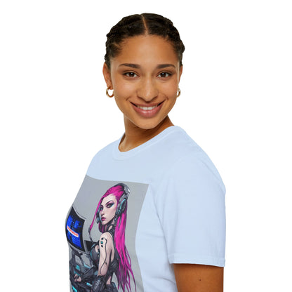 Netrunner Cyberpunk Unisex T-Shirt by cypherpunkgear – cypherpunkgear.com | Cypherpunk Merch