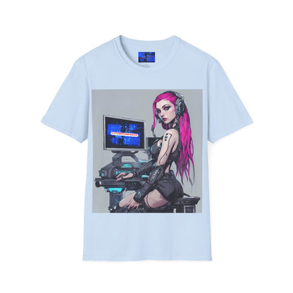 Netrunner Cyberpunk Unisex T-Shirt by cypherpunkgear – cypherpunkgear.com | Cypherpunk Merch