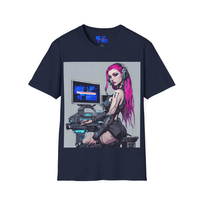 Netrunner Cyberpunk Unisex T-Shirt by cypherpunkgear – cypherpunkgear.com | Cypherpunk Merch
