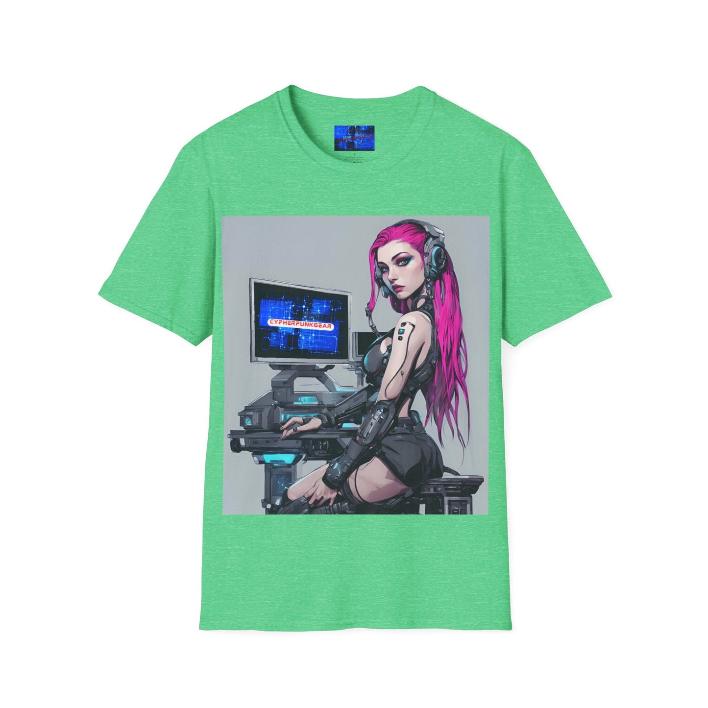 Netrunner Cyberpunk Unisex T-Shirt by cypherpunkgear – cypherpunkgear.com | Cypherpunk Merch