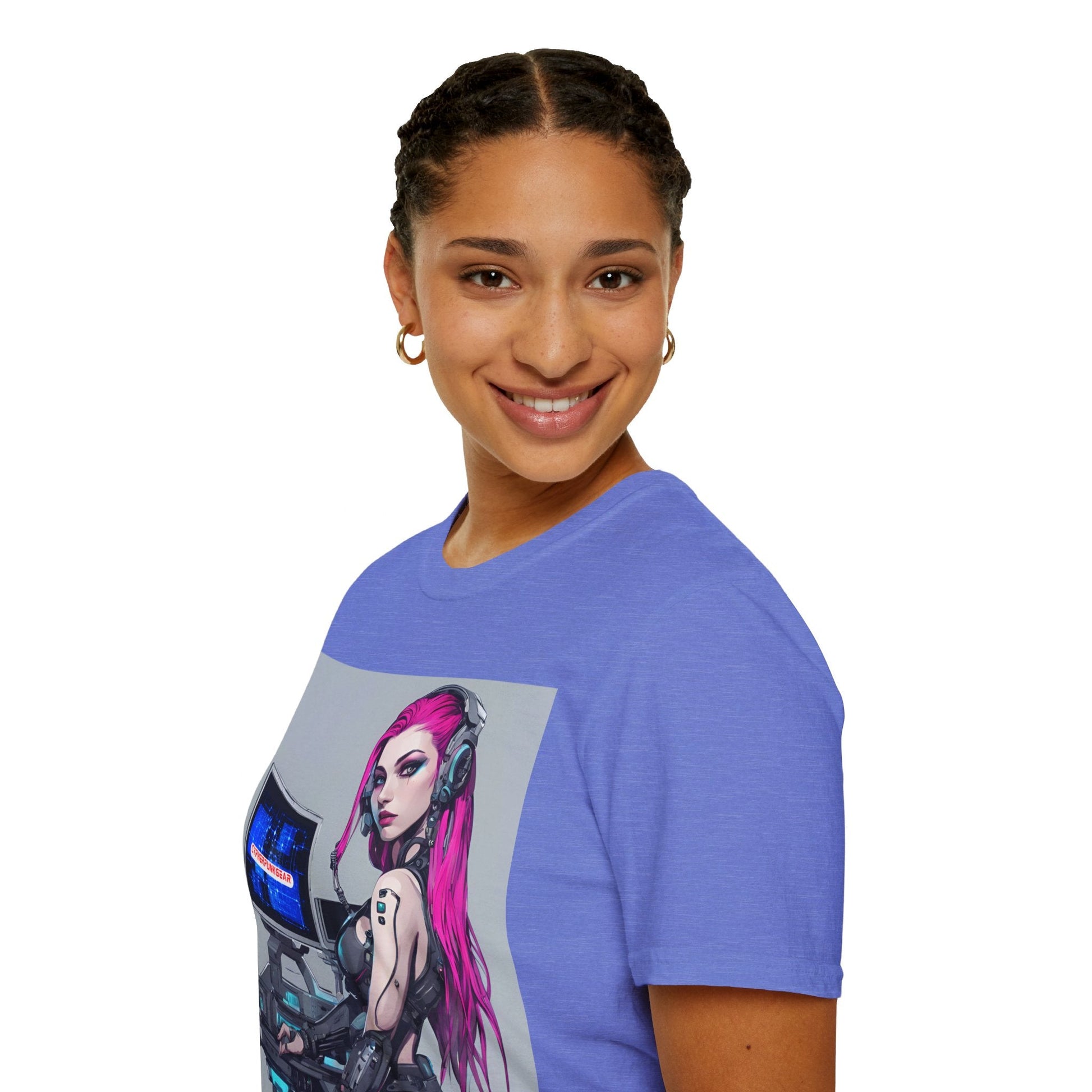 Netrunner Cyberpunk Unisex T-Shirt by cypherpunkgear – cypherpunkgear.com | Cypherpunk Merch