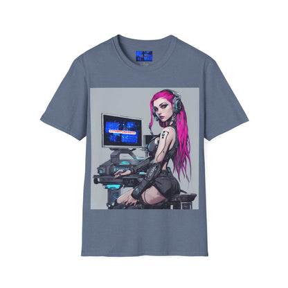 Netrunner Cyberpunk Unisex T-Shirt by cypherpunkgear – cypherpunkgear.com | Cypherpunk Merch