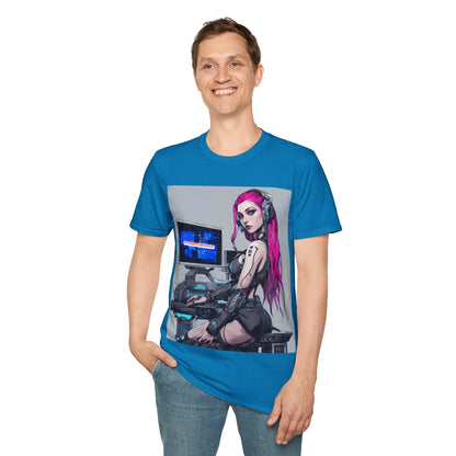 Netrunner Cyberpunk Unisex T-Shirt by cypherpunkgear – cypherpunkgear.com | Cypherpunk Merch