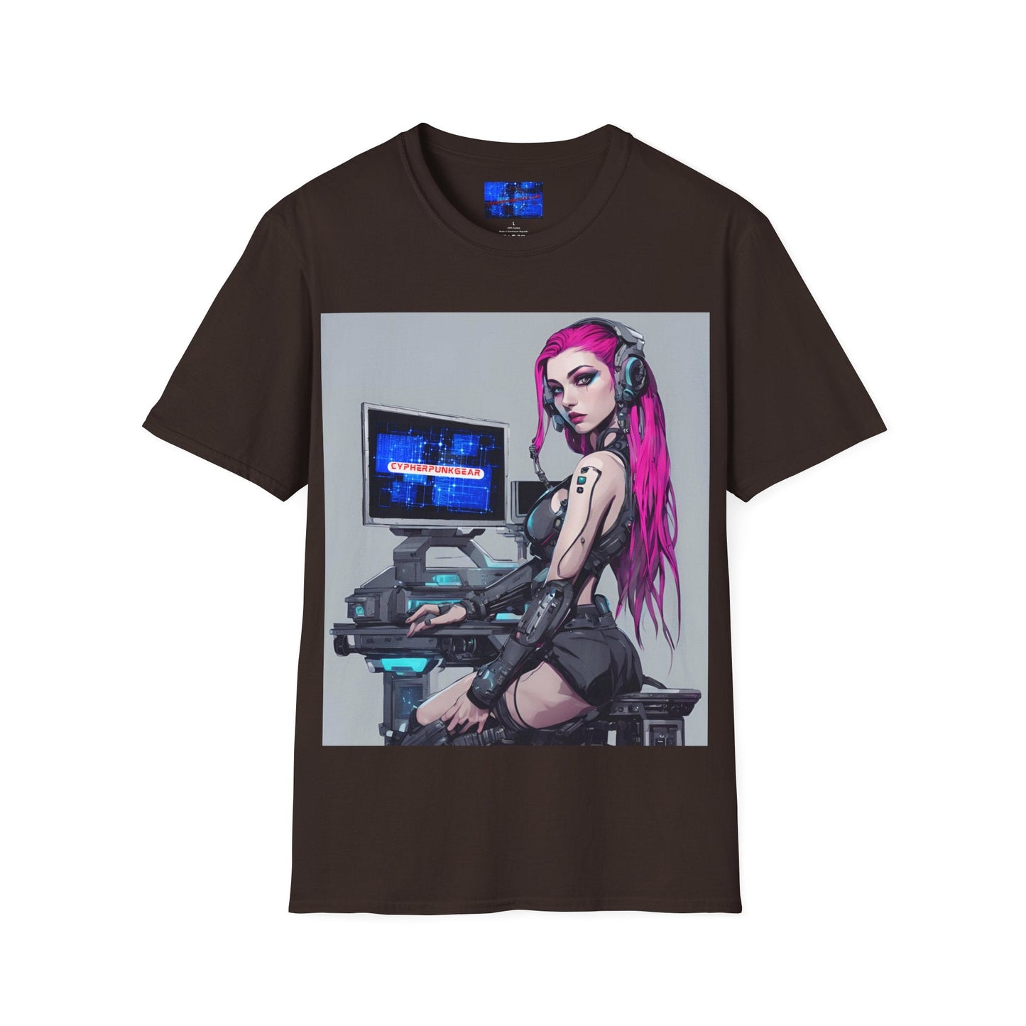 Netrunner Cyberpunk Unisex T-Shirt by cypherpunkgear – cypherpunkgear.com | Cypherpunk Merch