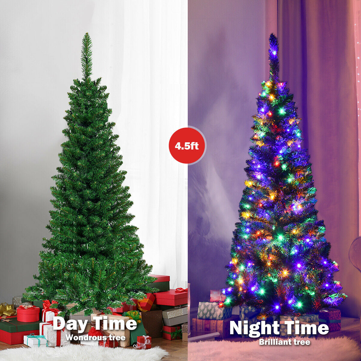 Artificial National Foot Kingswood Fir Pencil Christmas Tree