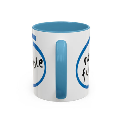 Nonfungible Accent Mug by cypherpunkgear – cypherpunkgear.com | Cypherpunk Merch