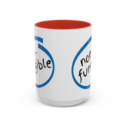 Nonfungible Accent Mug by cypherpunkgear – cypherpunkgear.com | Cypherpunk Merch